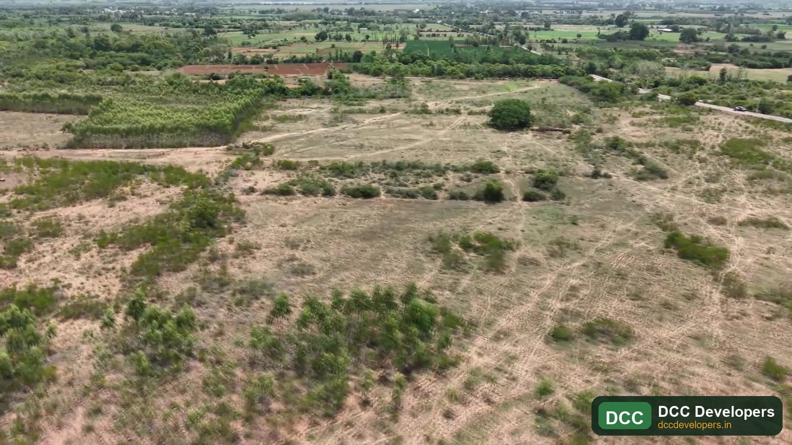 Open land with road frontage at Pannur