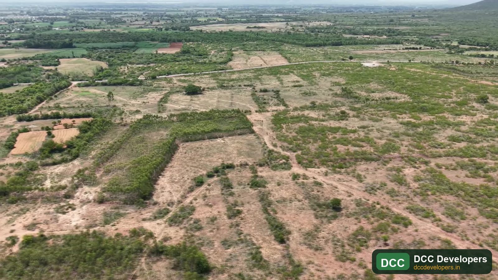 Wide parcel of land in the green belt